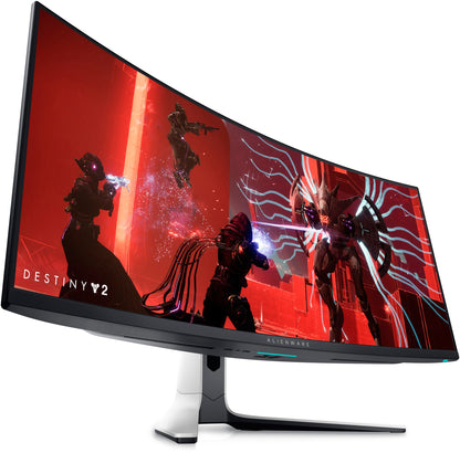 Alienware AW3423DW LED display 86,8 cm (34.2") 3440 x 1440 pixlar Quad HD OLED Vit, Svart