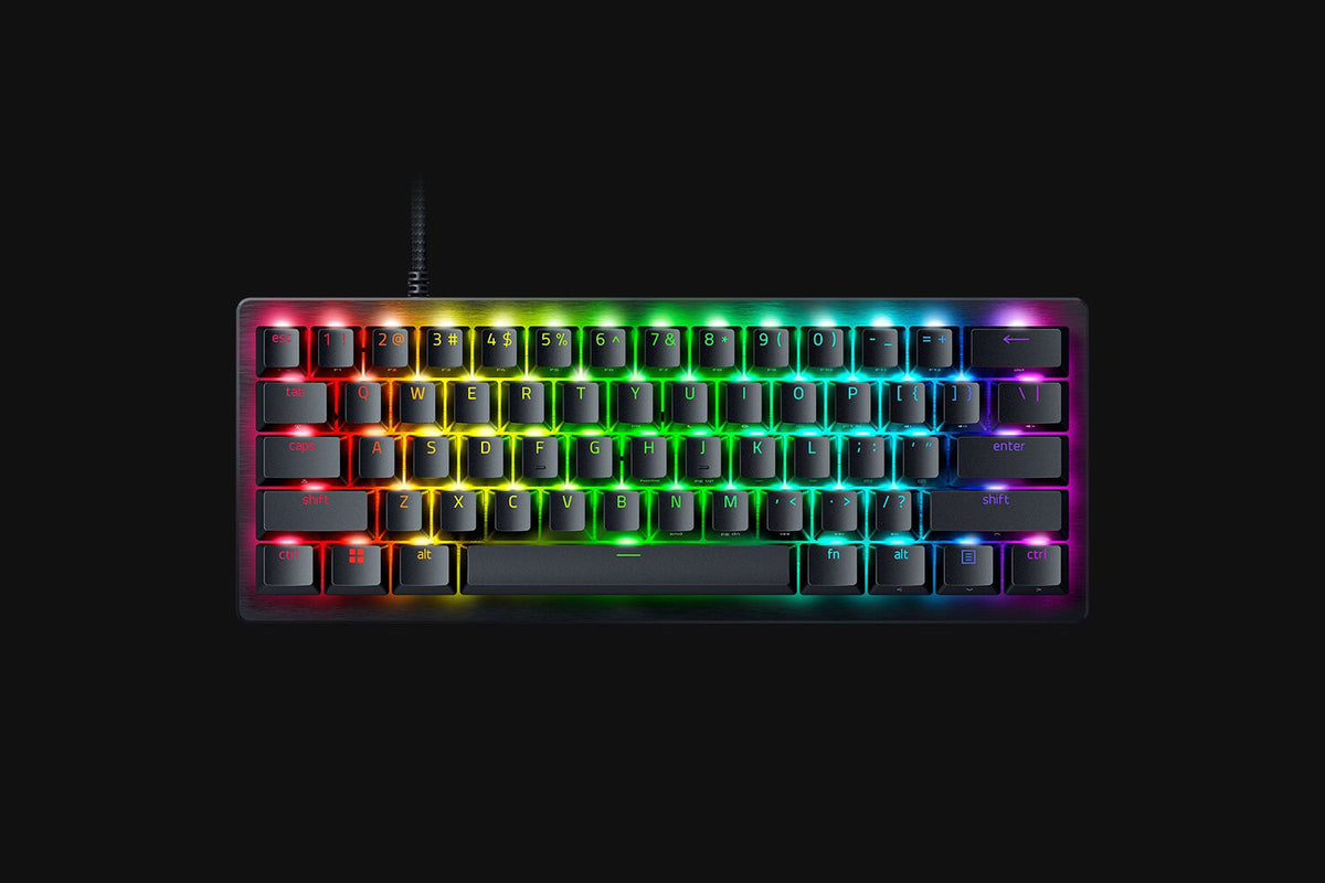 Razer Huntsman V3 Pro Mini tangentbord Spela USB QWERTZ tyska Svart