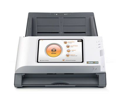 Plustek eScan A350 Essential ADF-skanner 600 x 600 DPI A4 Svart, Vit