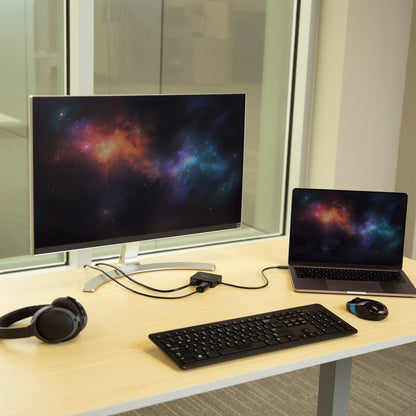 StarTech.com DKT30CHD dockningsstationer för bärbara datorer Kabel USB 3.2 Gen 1 (3.1 Gen 1) Type-C Svart
