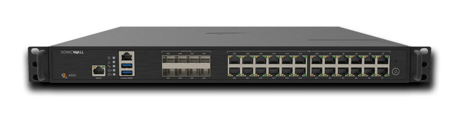 SonicWall NSa 4800 High Availability hårdvarubrandväggar 1U 20 Gbit/s