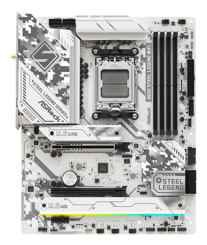 Asrock B650 Steel Legend WiFi AMD B650 AM5-sockel ATX