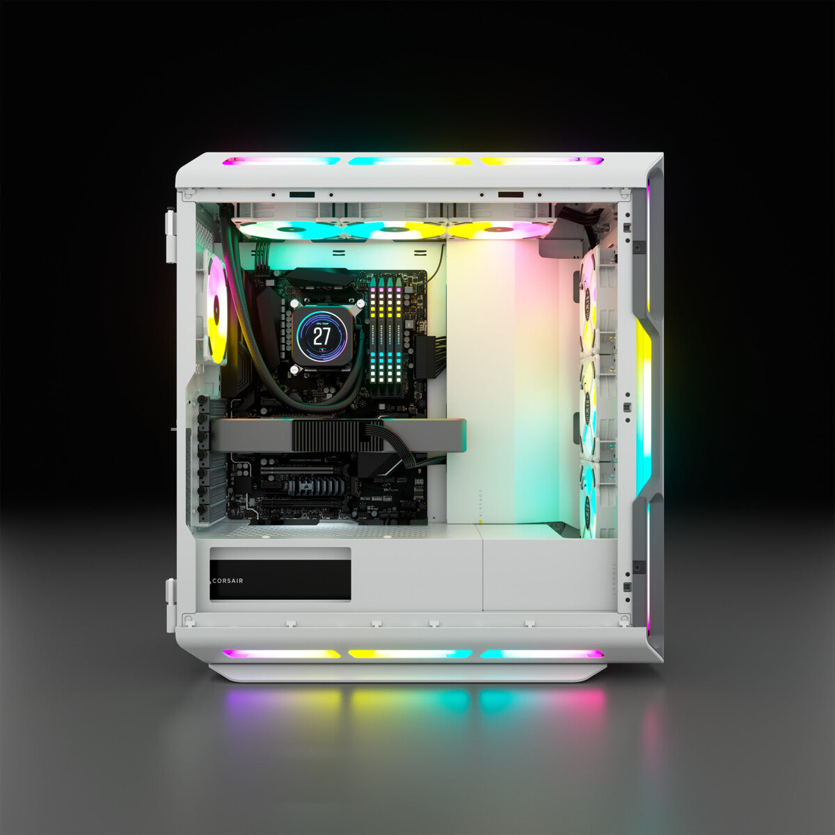 Corsair iCUE 5000T RGB Midi Tower Vit