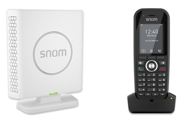 Snom M430 DECT-telefon Namn och uppringnings-ID Svart, Vit