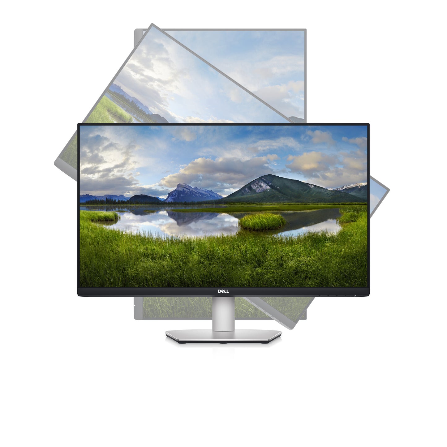 DELL S Series S2722DC LED display 68,6 cm (27") 2560 x 1440 pixlar Quad HD LCD Grå
