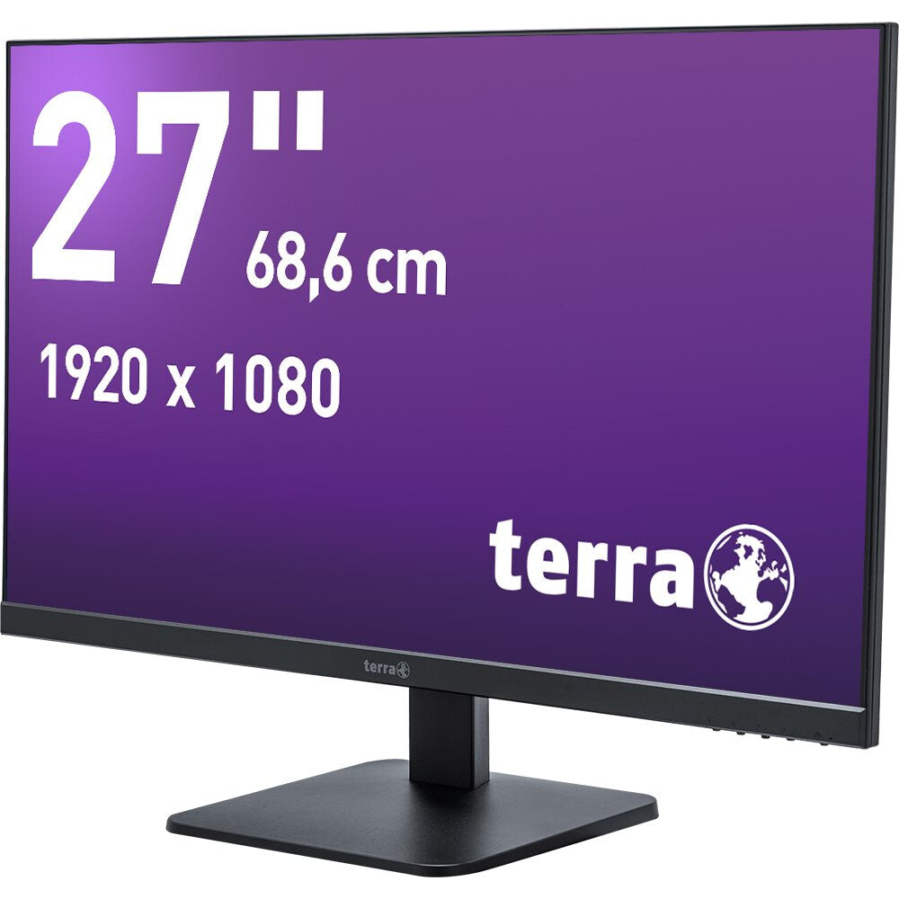 TERRA 3030229 platta pc-skärmar 68,6 cm (27") 1920 x 1080 pixlar Full HD LED Svart