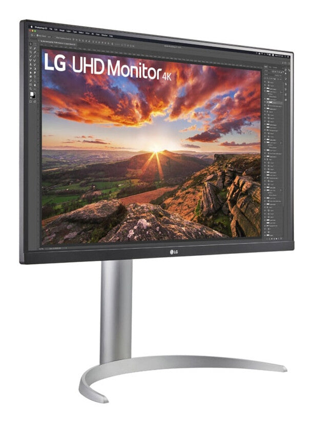 LG 27UP850K-W.AEU monitor platta pc-skärmar 68,6 cm (27") 3840 x 2160 pixlar 4K Ultra HD LED Svart