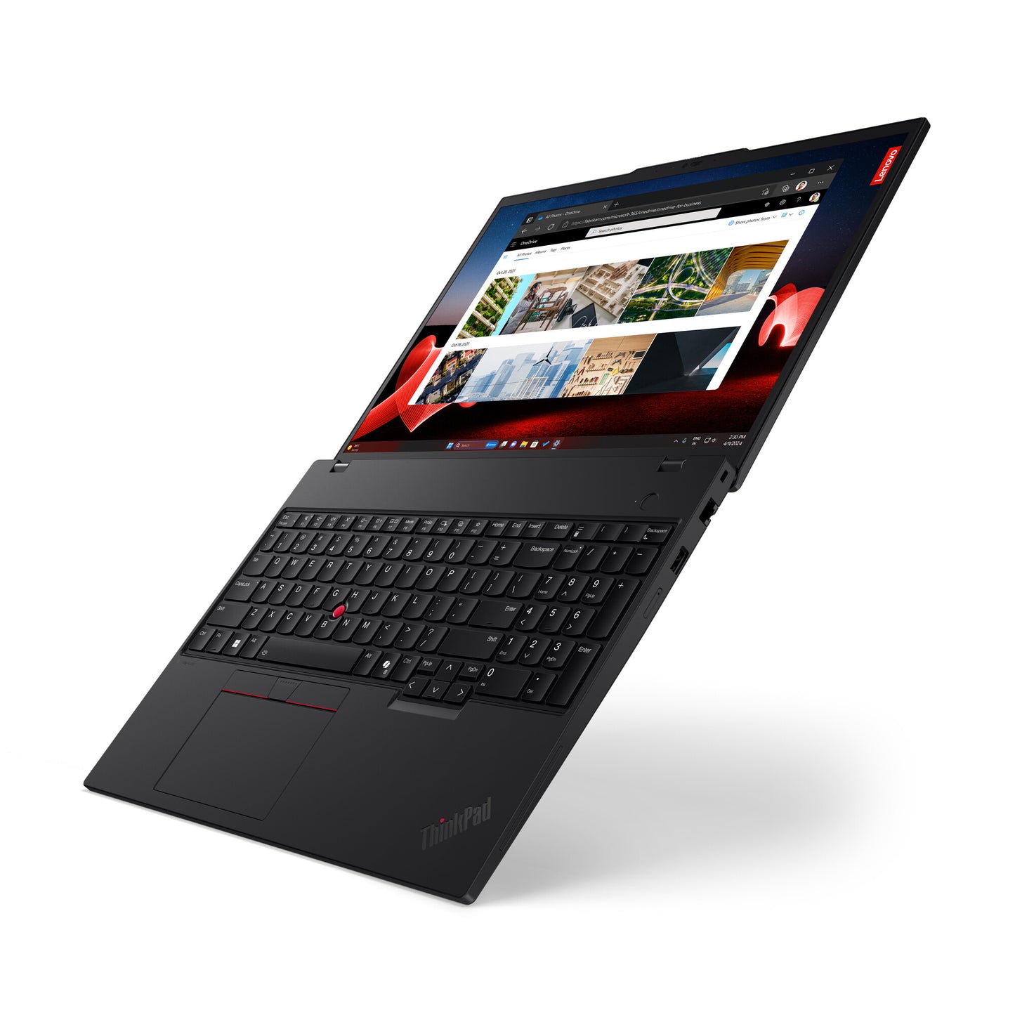Lenovo ThinkPad T16 Gen 3 Intel Core Ultra 7 155U Bärbar dator 40,6 cm (16") WUXGA 16 GB DDR5-SDRAM 512 GB SSD Wi-Fi 6E (802.11ax) Windows 11 Pro Engelsk Svart