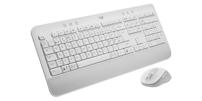 Logitech 920-011038 tangentbord Mus inkluderad Kontor Bluetooth QWERTY Nordic Vit