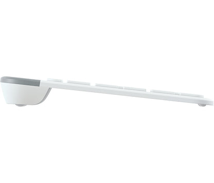 Logitech 920-009189 tangentbord Mus inkluderad Universal RF Trådlös QWERTZ tyska Vit
