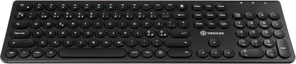 Voxicon Slim Classic 282WL tangentbord RF Trådlös QWERTY Nordic Svart