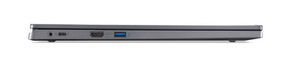 Acer Aspire A17-51M-52LH Intel Core 5 120U Bärbar dator 43,9 cm (17.3") Full HD 16 GB LPDDR5-SDRAM 512 GB SSD Wi-Fi 6E (802.11ax) eShell Grå