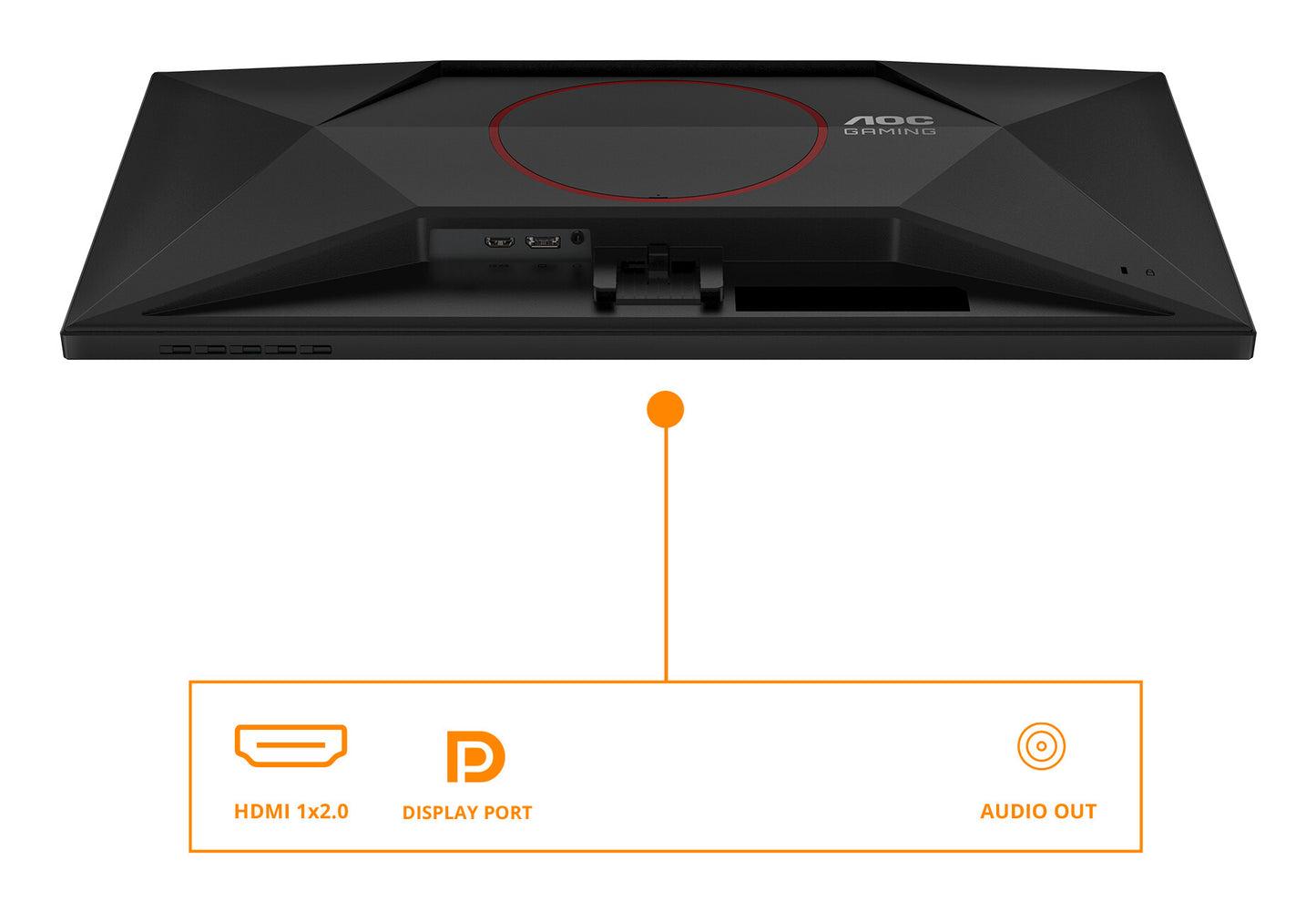 AOC G4 27G42E platta pc-skärmar 68,6 cm (27") 1920 x 1080 pixlar Full HD LCD Svart