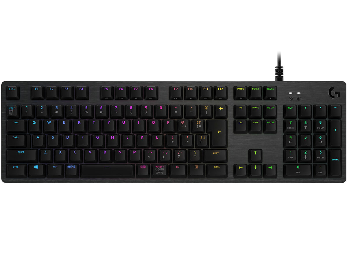 Logitech G 920-009370 tangentbord Spela USB QWERTY Amerikanskt internationellt Kol