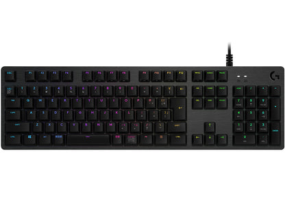 Logitech G 920-009370 tangentbord Spela USB QWERTY Amerikanskt internationellt Kol