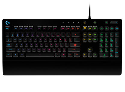 Logitech G 920-008090 tangentbord Spela USB QWERTY Nordic Svart