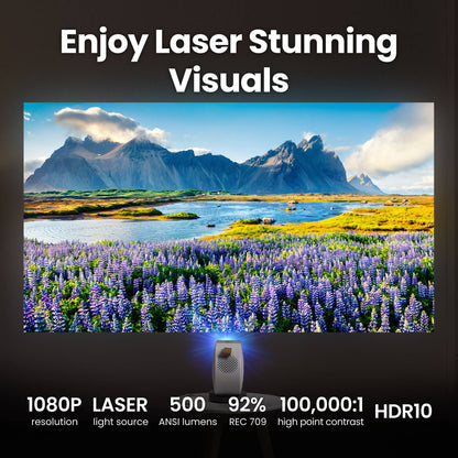 BenQ GV50 Standard throw-projektor 500 ANSI-lumen DLP 1080p (1920x1080) Vit
