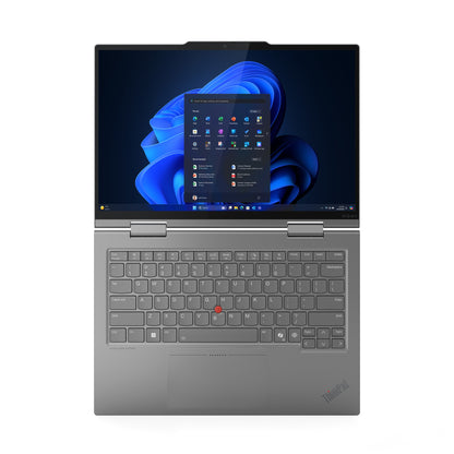 Lenovo ThinkPad X1 2-in-1 Gen 10 Aura Edition Copilot+ PC Intel Core Ultra 5 226V Hybrid (2-i-1) 35,6 cm (14") Pekskärm WUXGA 16 GB LPDDR5x-SDRAM 512 GB SSD Wi-Fi 7 (802.11be) Windows 11 Pro Nordic Grå