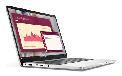 DELL Pro 14 PC14250 Intel Core Ultra 7 255U Bärbar dator 35,6 cm (14") Full HD+ 16 GB DDR5-SDRAM 512 GB SSD Wi-Fi 6E (802.11ax) Windows 11 Pro Nordic Platina