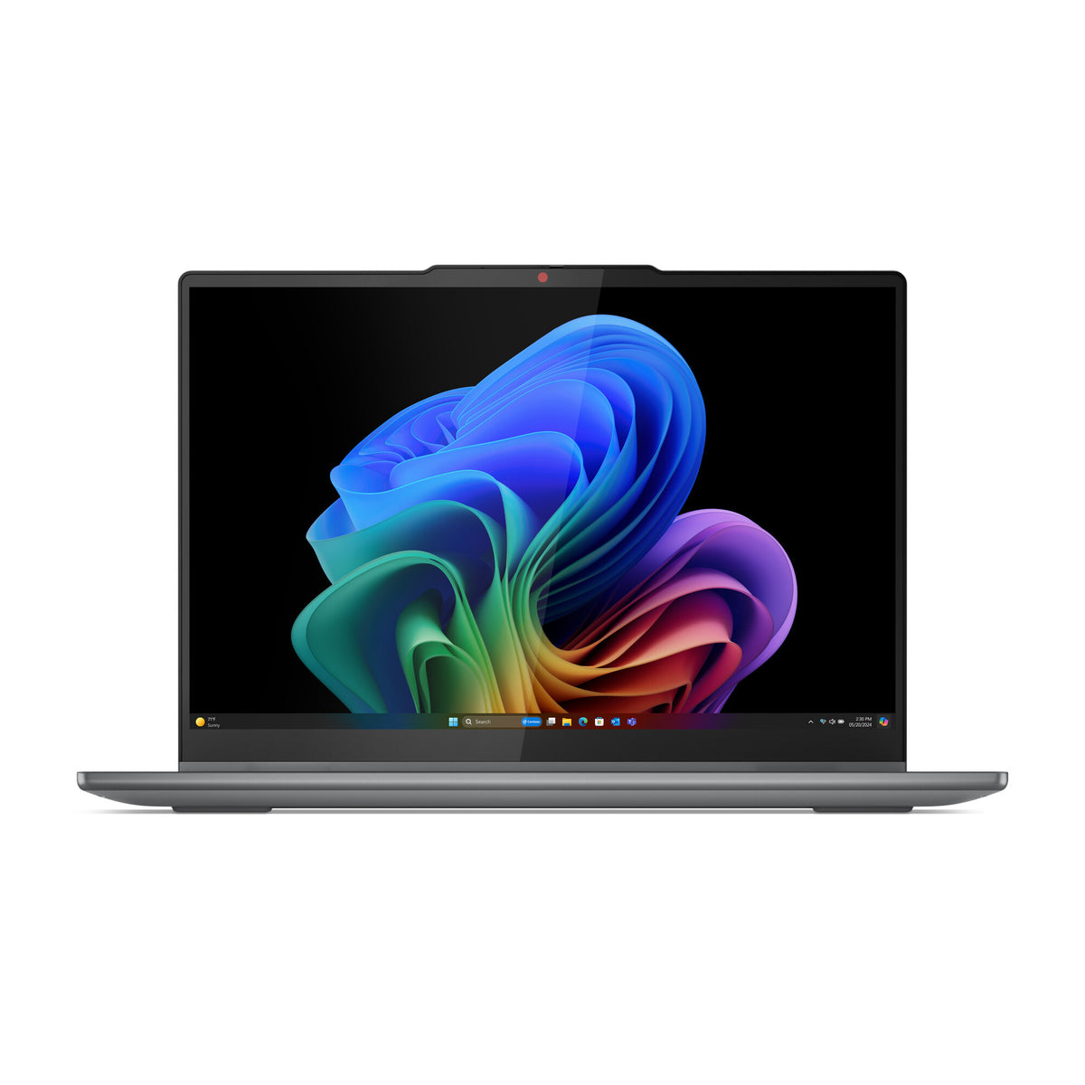 Lenovo IdeaPad 5 2-in-1 14Q8X9 Copilot+ PC Snapdragon X1P-42-100 Hybrid (2-i-1) 35,6 cm (14") Pekskärm WUXGA 16 GB LPDDR5x-SDRAM 1 TB SSD Wi-Fi 7 (802.11be) Windows 11 Home tyska Grå