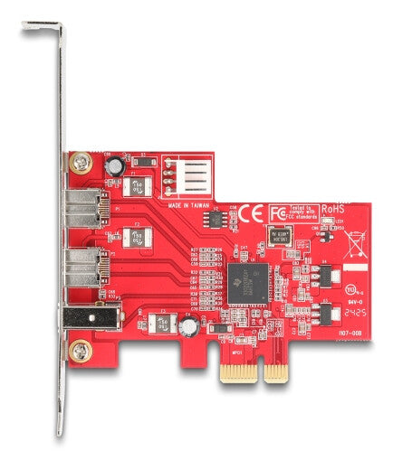 DeLOCK 90738 nätverkskort/adapters Intern IEEE 1394/Firewire