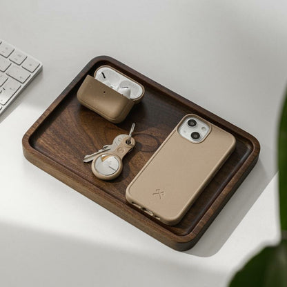 Woodcessories Bio Case MagSafe mobiltelefonfodral 15,5 cm (6.12") Omslag Mullvadsgrå