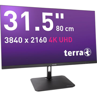 TERRA 3030234 platta pc-skärmar 80 cm (31.5") 3840 x 2160 pixlar 4K Ultra HD LCD Svart