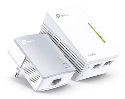 TP-Link AV600 600 Mbit/s Nätverksansluten (Ethernet) Wi-Fi Vit 1 styck