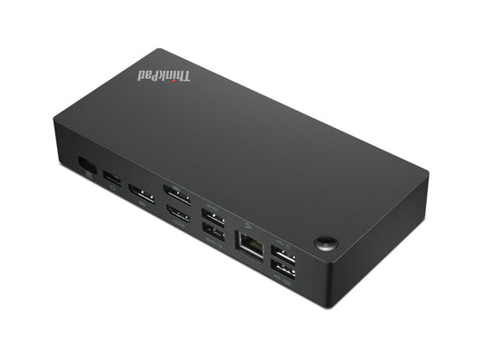 Lenovo 40AY0090UK dockningsstationer för bärbara datorer Kabel USB 3.2 Gen 1 (3.1 Gen 1) Type-C Svart