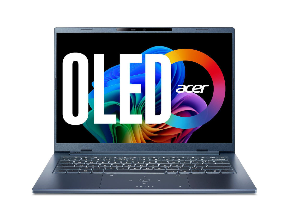 Acer Swift Go 14 AI SFG14-75-97W4 Copilot+ PC Intel Core Ultra 9 288V Bärbar dator 35,6 cm (14") WUXGA 32 GB LPDDR5x-SDRAM 1 TB SSD Wi-Fi 7 (802.11be) Windows 11 Home tyska Blå