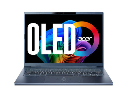 Acer Swift Go 14 AI SFG14-75-97W4 Copilot+ PC Intel Core Ultra 9 288V Bärbar dator 35,6 cm (14") WUXGA 32 GB LPDDR5x-SDRAM 1 TB SSD Wi-Fi 7 (802.11be) Windows 11 Home tyska Blå
