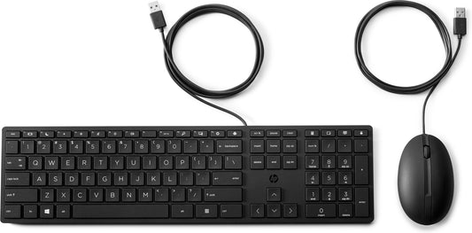 HP trådbunden 320MK-mus och -tangentbord för stationär dator