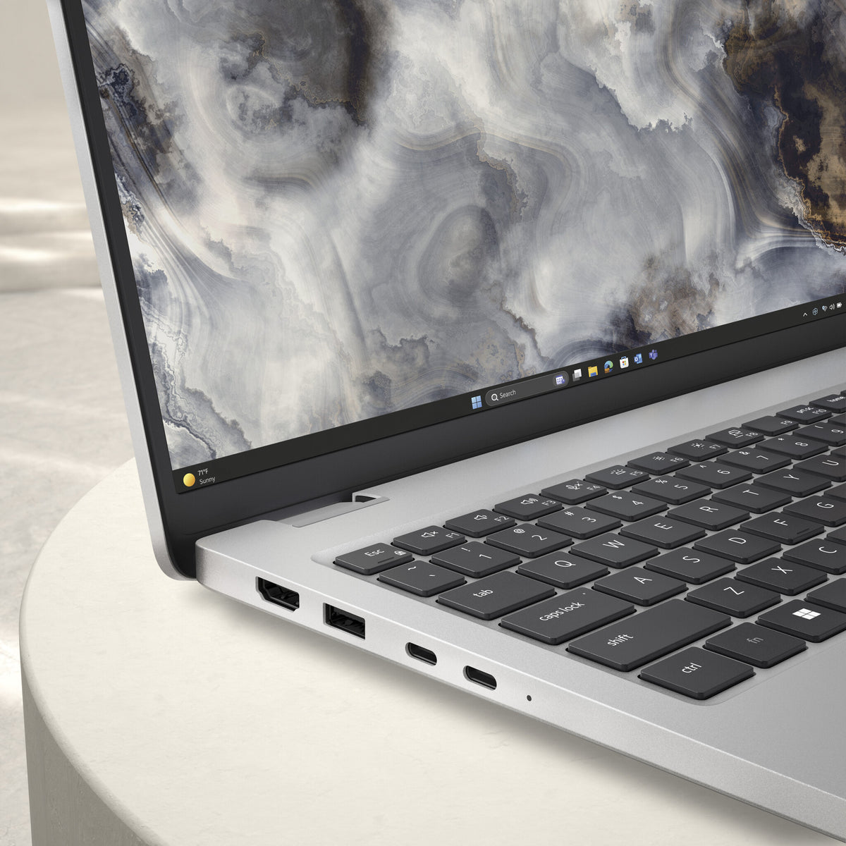 DELL Pro 16 Plus PB16250 Intel Core Ultra 7 255U Bärbar dator 40,6 cm (16") Full HD+ 16 GB DDR5-SDRAM 512 GB SSD Wi-Fi 6E (802.11ax) Windows 11 Pro tyska Aluminium