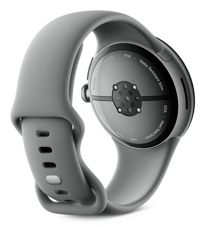 Google Pixel Watch 3 AMOLED 45 mm Digital Pekskärm Grå Wi-Fi GPS
