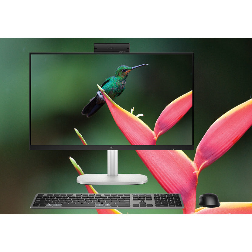HP EliteStudio 8 G1i AI Intel Core Ultra 5 235 60,5 cm (23.8") 1920 x 1080 pixlar Pekskärm Allt-i-ett-dator 16 GB DDR5-SDRAM 512 GB SSD Windows 11 Pro Wi-Fi 7 (802.11be) AI PC Silver