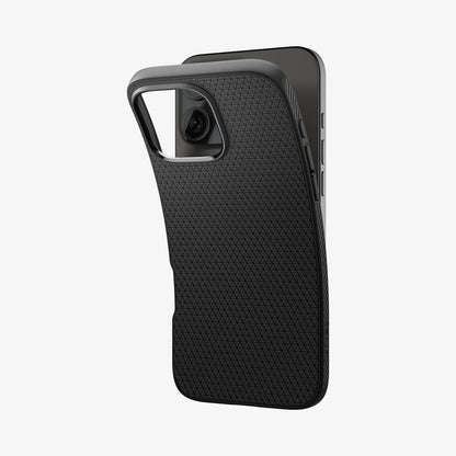 Spigen Liquid Air mobiltelefonfodral 16 cm (6.3") Mobilskal Svart