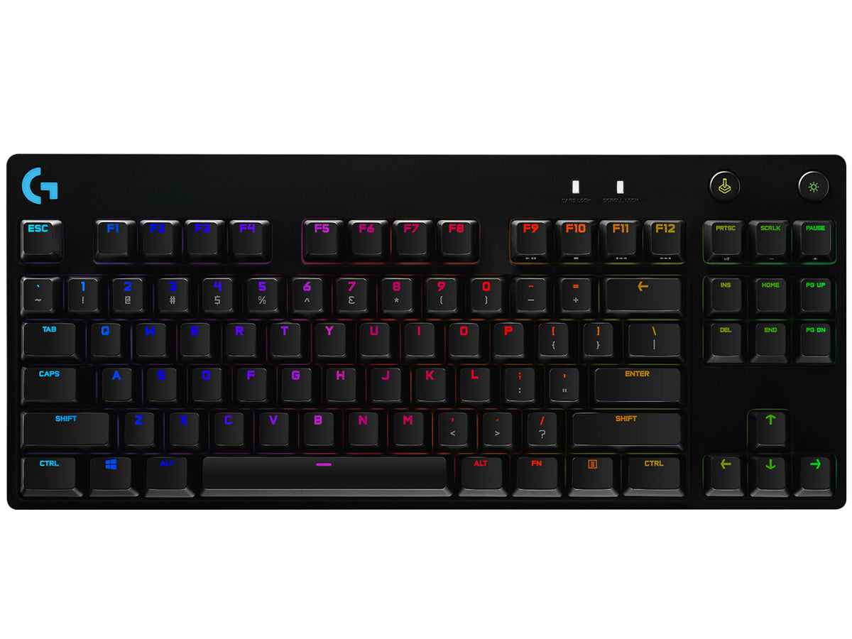 Logitech G 920-009391 tangentbord Spela USB Nordic Svart