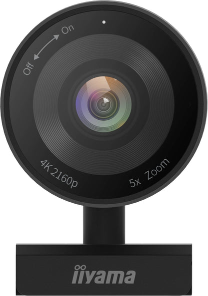 iiyama UC-CAM10PRO-1 webbkameror 8,46 MP 2160 x 1080 pixlar USB-C Svart
