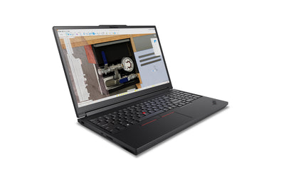 Lenovo ThinkPad T16g Gen 3 Intel Core Ultra 7 255HX Mobil arbetsstation 40,6 cm (16") WUXGA 64 GB DDR5-SDRAM 1 TB SSD NVIDIA GeForce RTX 5080 Wi-Fi 7 (802.11be) Windows 11 Pro Nordic Svart