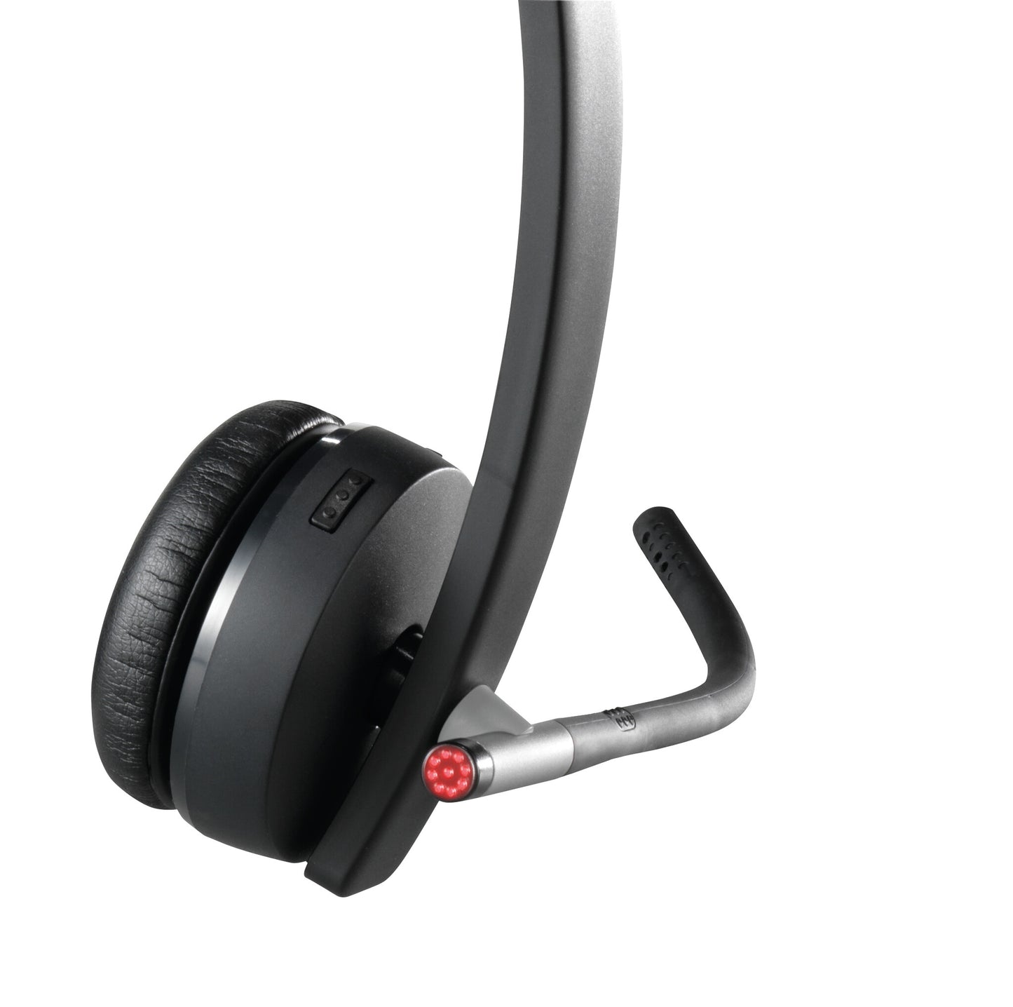 Logitech H820e Headset Trådlös Huvudband Kontor/callcenter Laddningsställ Svart