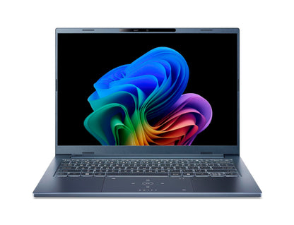 Acer Swift Go 14 AI SFG14-75-97W4 Copilot+ PC Intel Core Ultra 9 288V Bärbar dator 35,6 cm (14") WUXGA 32 GB LPDDR5x-SDRAM 1 TB SSD Wi-Fi 7 (802.11be) Windows 11 Home tyska Blå