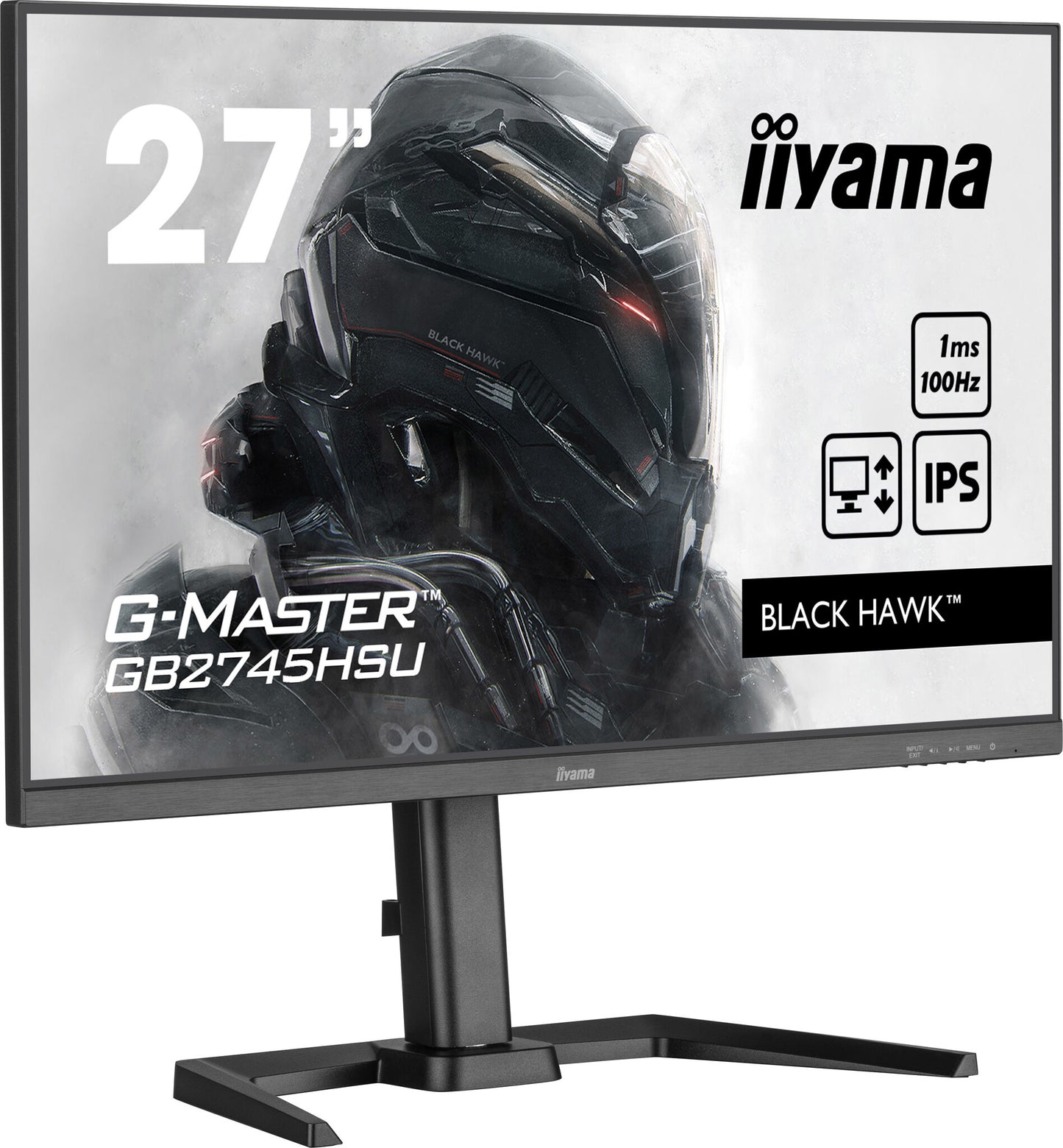 iiyama G-MASTER GB2745HSU-B2 LED display 68,6 cm (27") 1920 x 1080 pixlar Full HD Svart