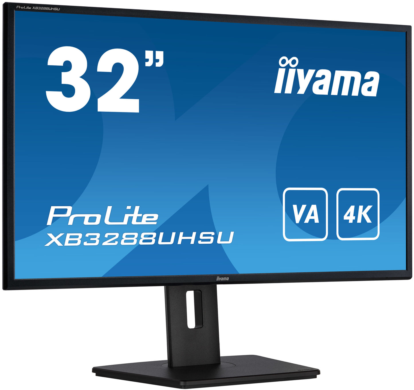 iiyama ProLite XB3288UHSU-B5 platta pc-skärmar 80 cm (31.5") 3840 x 2160 pixlar 4K Ultra HD LCD Svart
