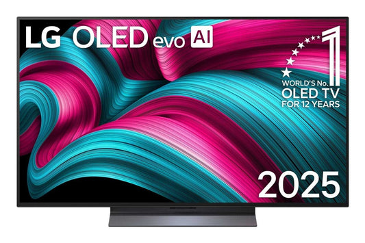 LG OLED evo AI OLED48C54LA.AEU TV-apparat 121,9 cm (48") 4K Ultra HD Smart-TV Wi-Fi Svart