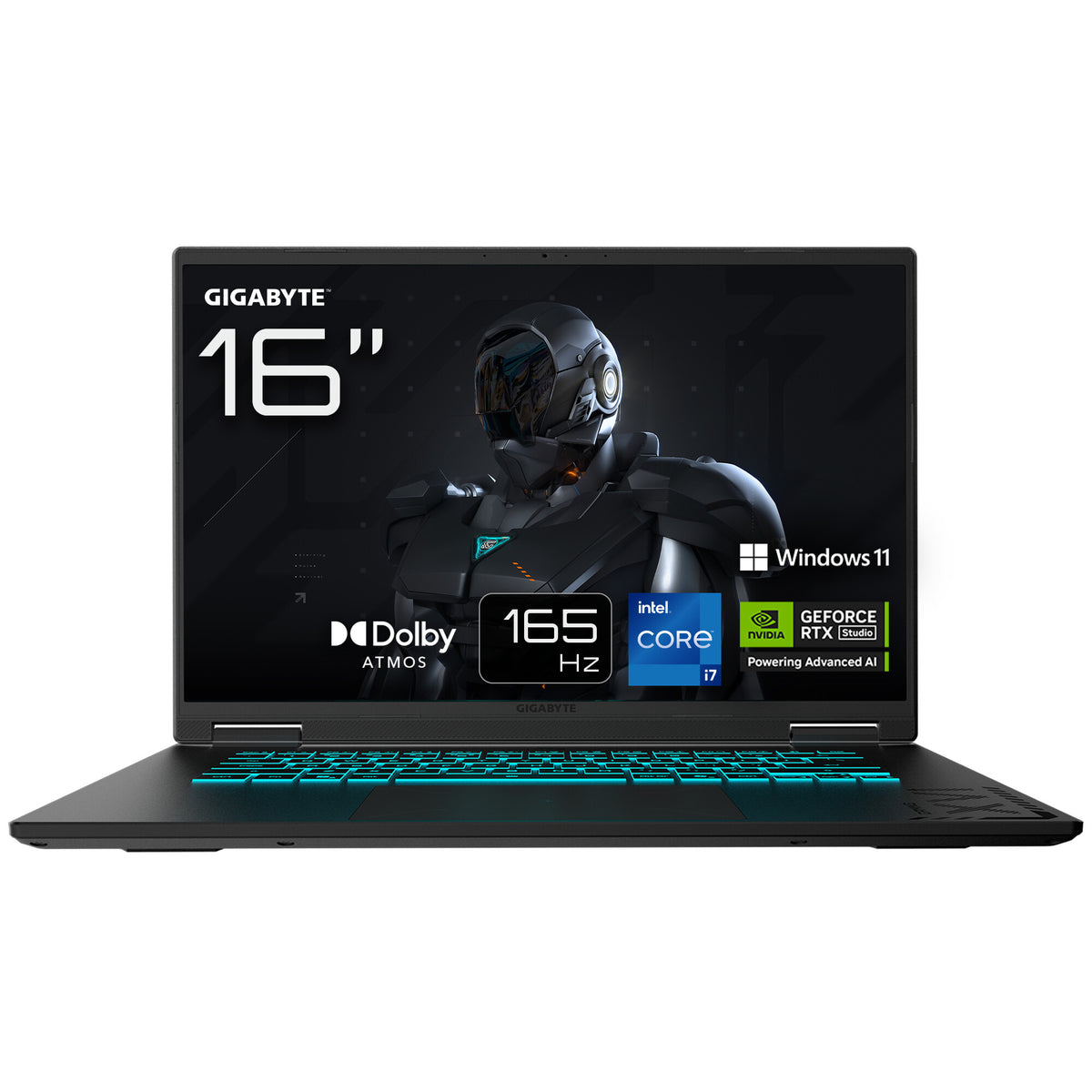 GIGABYTE GAMING A16 CTHI3DE894SH bärbara datorer Intel® Core™ i7 i7-13620H Bärbar dator 40,6 cm (16") WUXGA 16 GB DDR5-SDRAM 1 TB SSD NVIDIA GeForce RTX 5050 Wi-Fi 6E (802.11ax) Windows 11 Home Svart