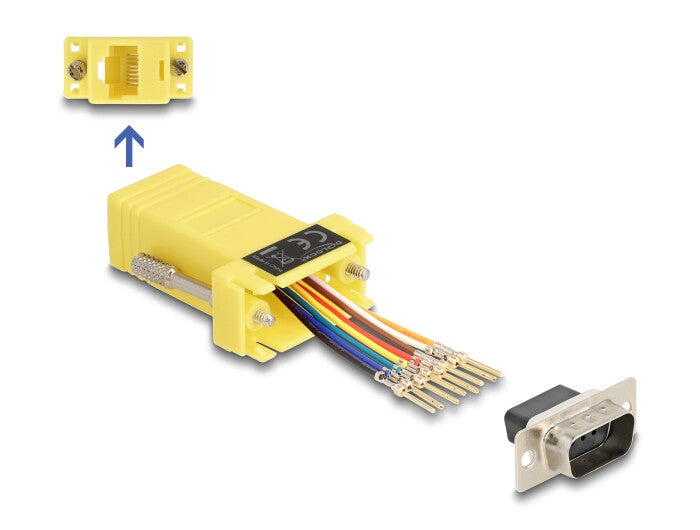 DeLOCK 67104 nätverkskort/adapters RJ-45