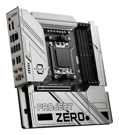 MSI B650M PROJECT ZERO moderkort AMD B650 AM5-sockel micro ATX