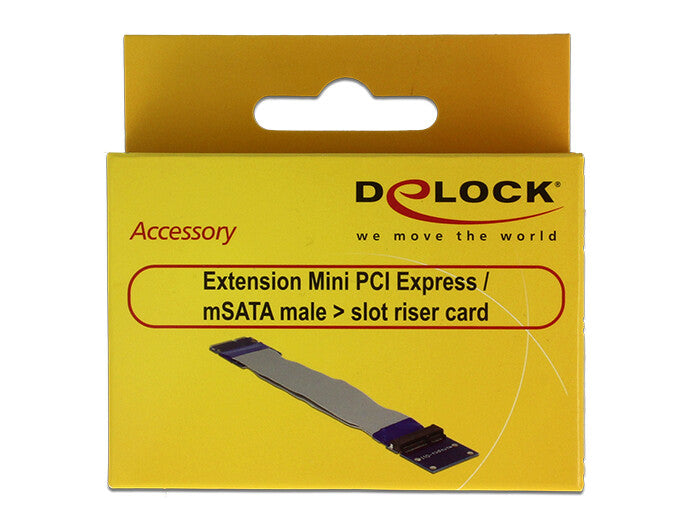DeLOCK 65837 nätverkskort/adapters Intern mSATA