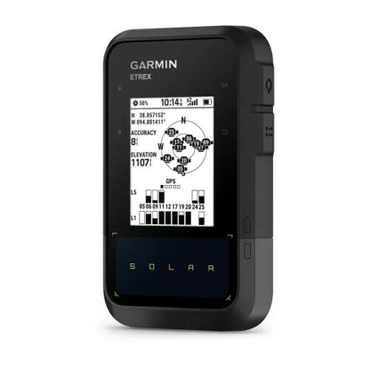 Garmin eTrex Solar navigatorer Handhållen 5,49 cm (2.16") 141 g Svart, Grå