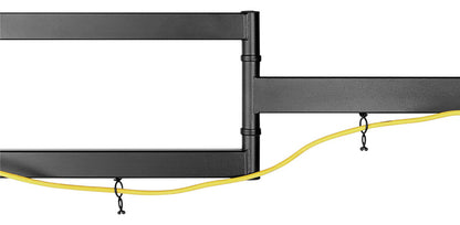 Goobay 49744 tv-fäste 139,7 cm (55") Svart